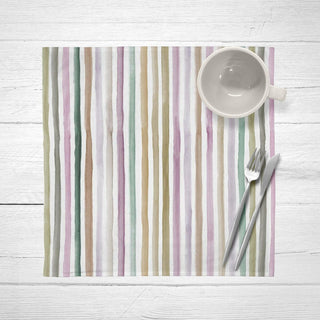 Servietten Belum Naiara 4-100 Bunt 50 x 50 cm Streifen 2 Stück