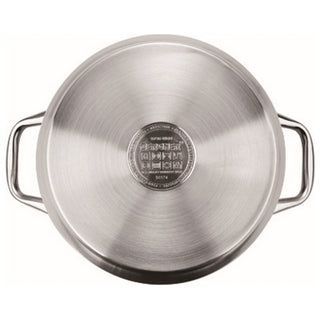 Topfset Bergner Gourmet Edelstahl Silberfarben (8 pcs)