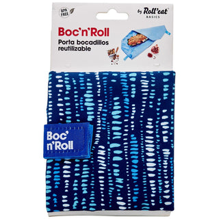 Brotzeitdose Roll'eat Boc'n'roll Essential Marine Blau (11 x 15 cm)