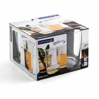 Gläserset Luminarc Sidra Durchsichtig Glas 500 ml Cider 4 Stücke