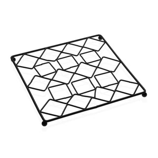 Untersetzer Versa Bronze Metall Stahl 20 x 1 x 20 cm