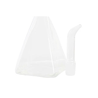 Ölfläschchen DKD Home Decor 250 ml 7 x 7 x 19,5 cm Durchsichtig Borosilikatglas