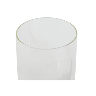 Set mit 2 Kanistern Home ESPRIT Gold natürlich Bambus Borosilikatglas 24 x 12 x 18,5 cm