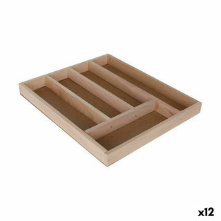 Besteckkasten Quttin Quttin Holz 33 x 28 x 3,5 cm (12 Stück)