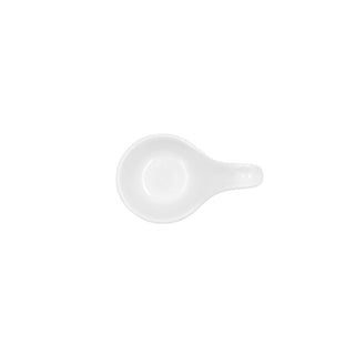 Satz für Appetithäppchen Ariane Alaska Weiß aus Keramik Löffel 9,6 x 5,9 cm (18 Stück)