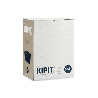 Wäschekorb Kipit TP7001-2 Grau Kunststoff 36 L 36 x 25,5 x 53 cm (12 Stück)