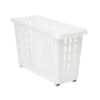 Organizer für Küchenschränke Kipit G-327 Weiß 17,5 x 26 x 46 cm Mit Rädern (12 Stück)