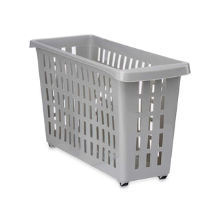 Organizer für Küchenschränke Kipit G-327-1 Grau 17,5 x 26 x 46 cm Mit Rädern (12 Stück)