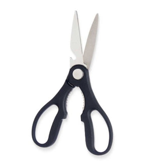 Kräuterschere Kinvara KT08-3116A Schwarz Silberfarben Edelstahl 8,3 x 19,5 x 1,3 cm (12 Stück)